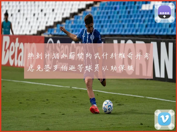 热刺计划加薪续约武什科维奇并考虑免签罗伯逊等球员以助保级
